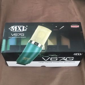 MXL V67G Microphone - Green/Gold